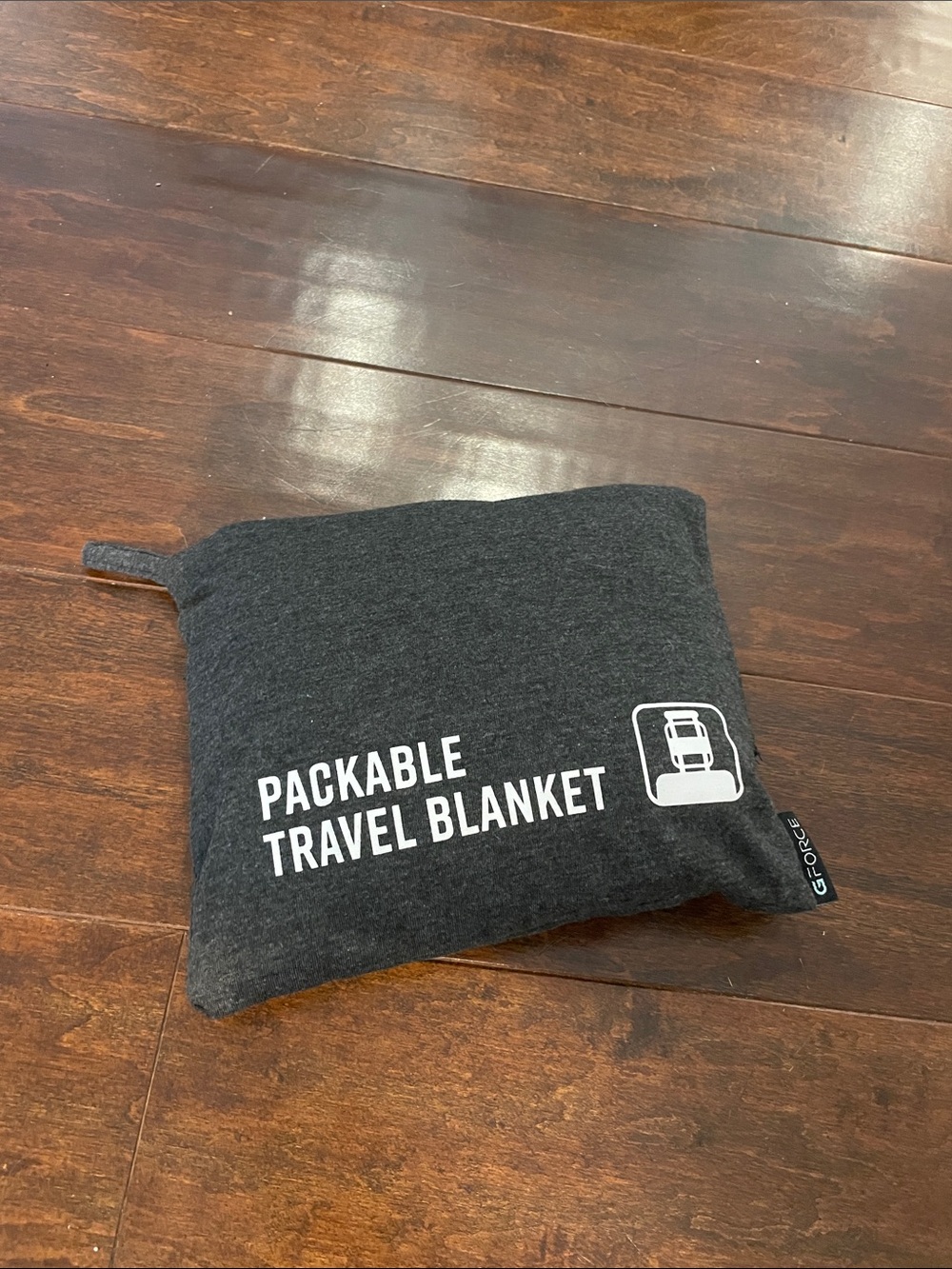 Packable travel blanket